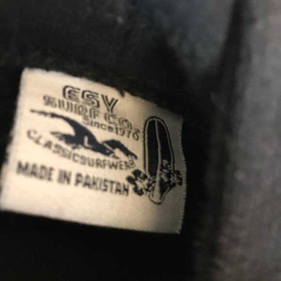 ESY Surf CO Hoodie  Sweatshirt Men's L Black Los Vegas Graphic - Picture 6 of 10